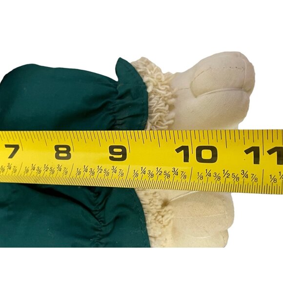 House Of Lloyd Christmas Bunny Dolls Christmas Around 12" Green Red White - Picture 7 of 13